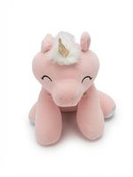 Süsses zartrosa squishy Einhorn-Plüschtier mit Flügeln