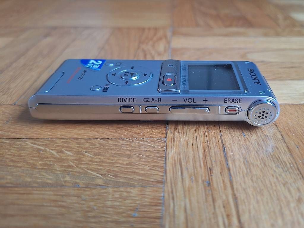 Aufnahmegeräte: Sony Audio Aufnahmegerät – Gebraucht aus Zürich von Blue_44 4