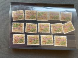 Briefmarken Helvetia 15 Rappen Pro Juventute 1974 15 Stk