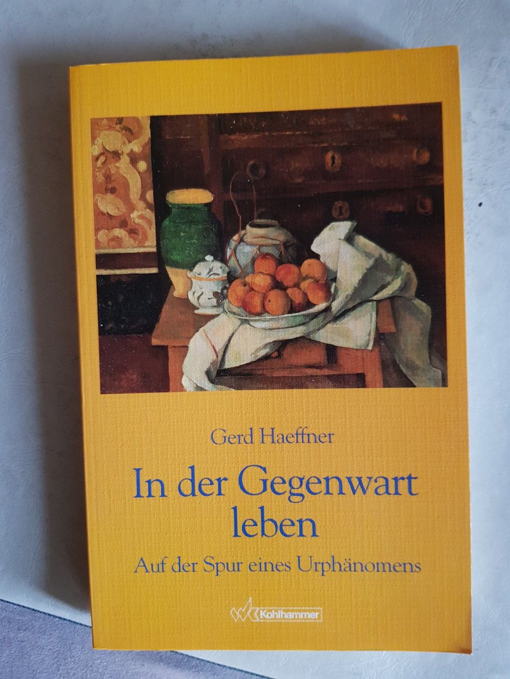 Libri: Gerd Haeffner - In der Gegenwart leben - 1996 – Usato da Walterswil BE venduto da Lonitti