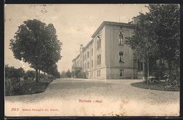 AK Herisau, Strassenpartie mit Asyl