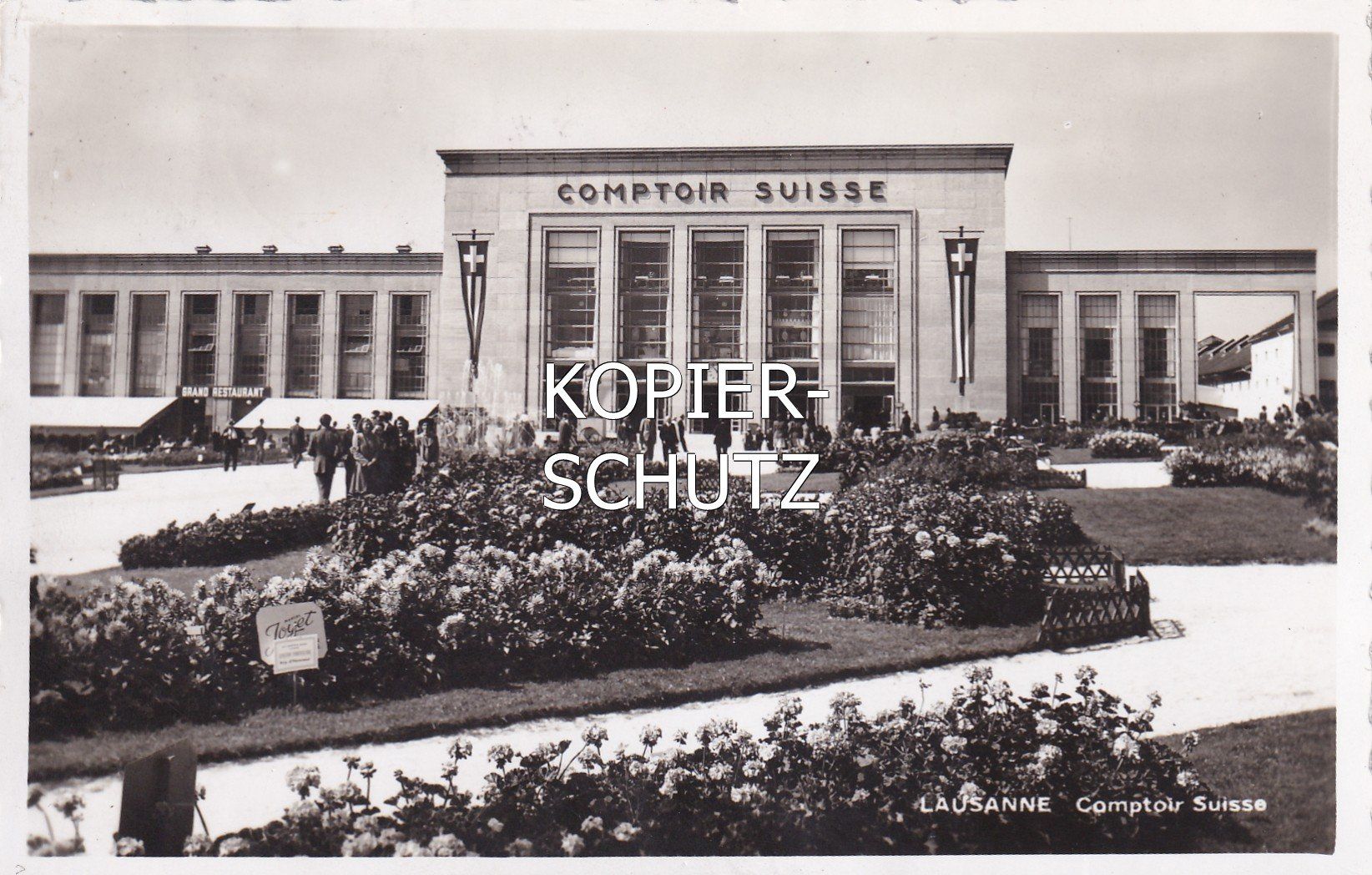 Cartoline postali: Lausanne - Comptoir Suisse /mp – Usato da Hombrechtikon venduto da Rudolf07