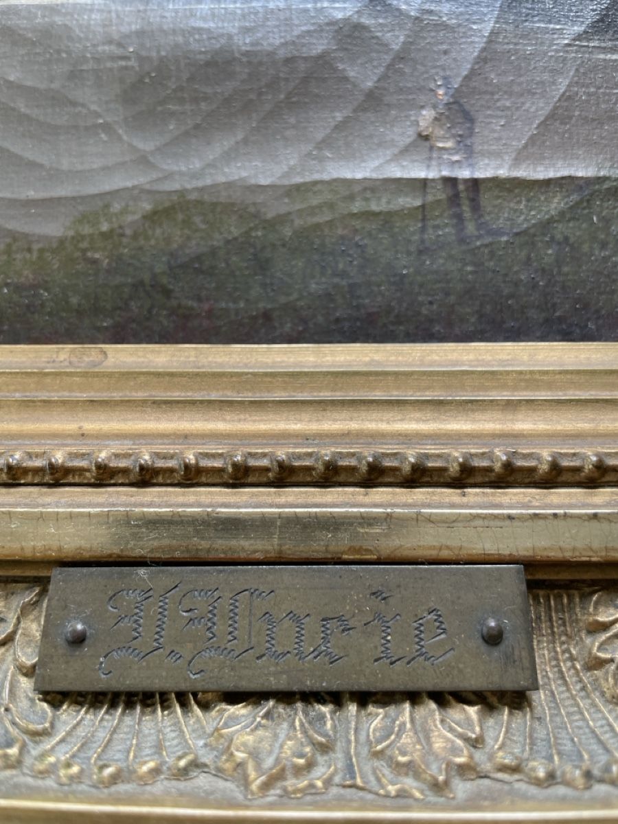 Foto & Immagini: Ölgemälde mit Goldrahmen, signiert – Usato da Zürich venduto da Galfran 3