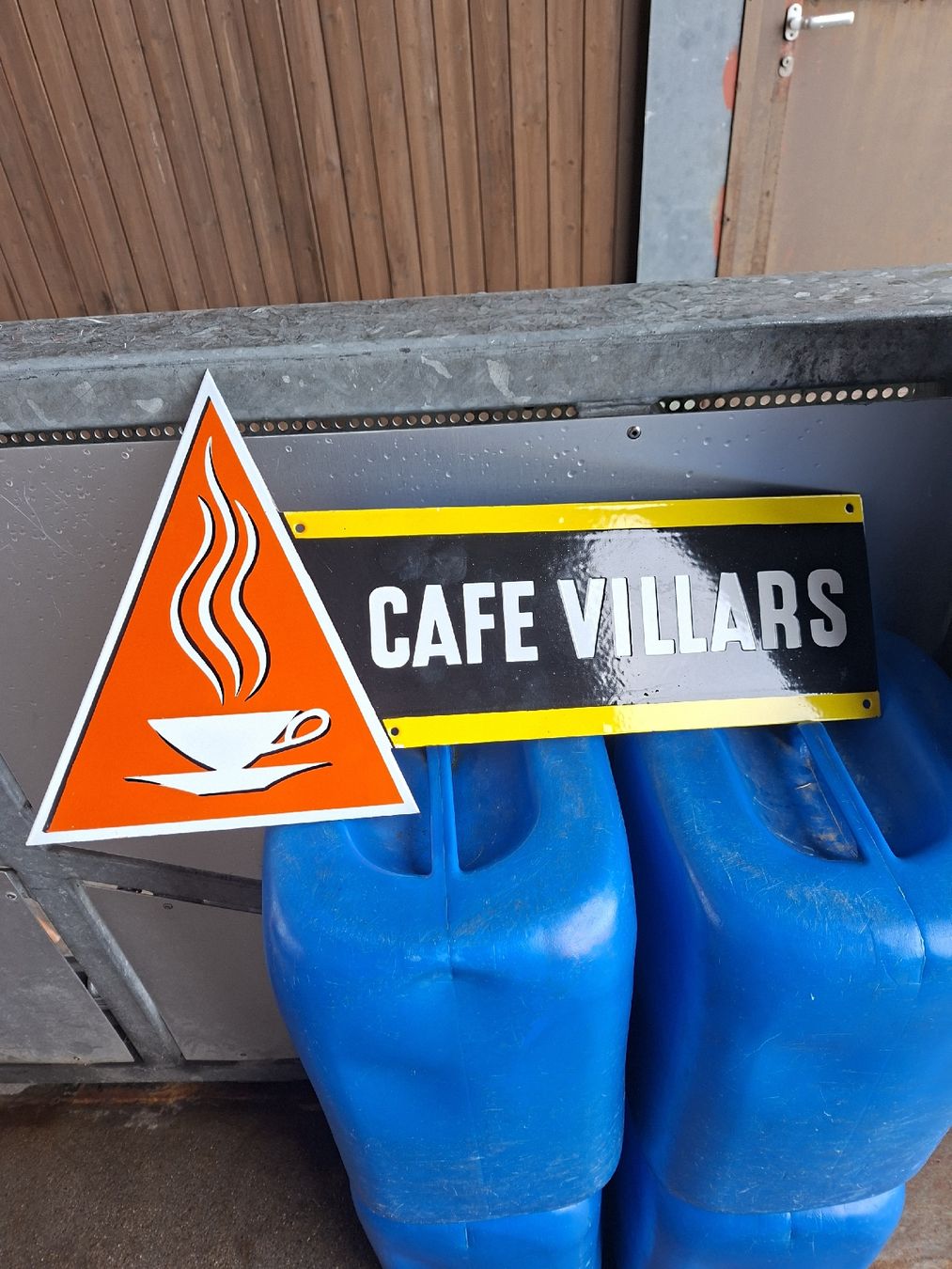 Ecriteaux: Werbeschild Cafe Villars – D'occasion à Morschach par stoos65 1