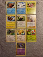 10 selten Pokémon Karten DE