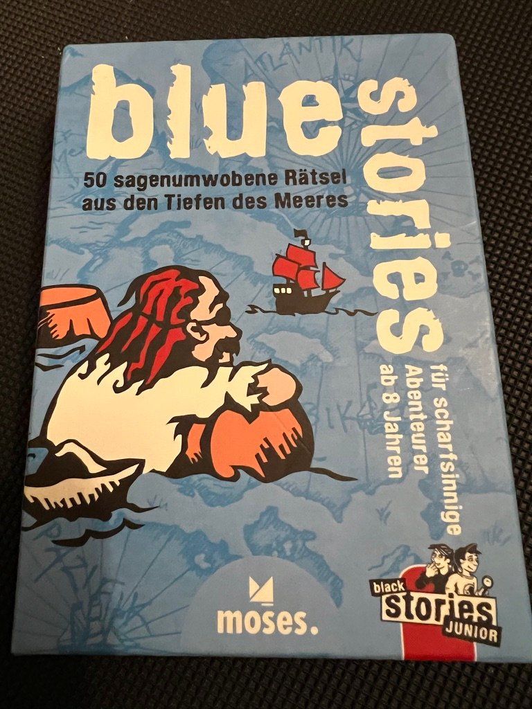 Spiele: Blue Stories (Black Stories Junior) – Gebraucht aus Hirschthal von rooblue