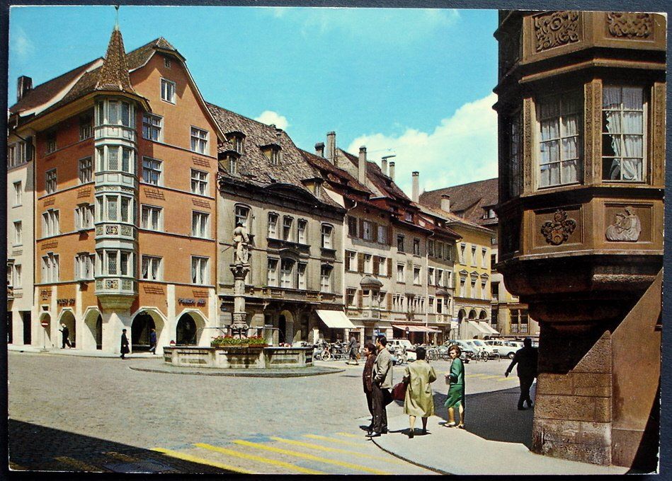 Cartes postales: SCHAFFHAUSEN Fronwagplatz – D'occasion à Jona par philajona