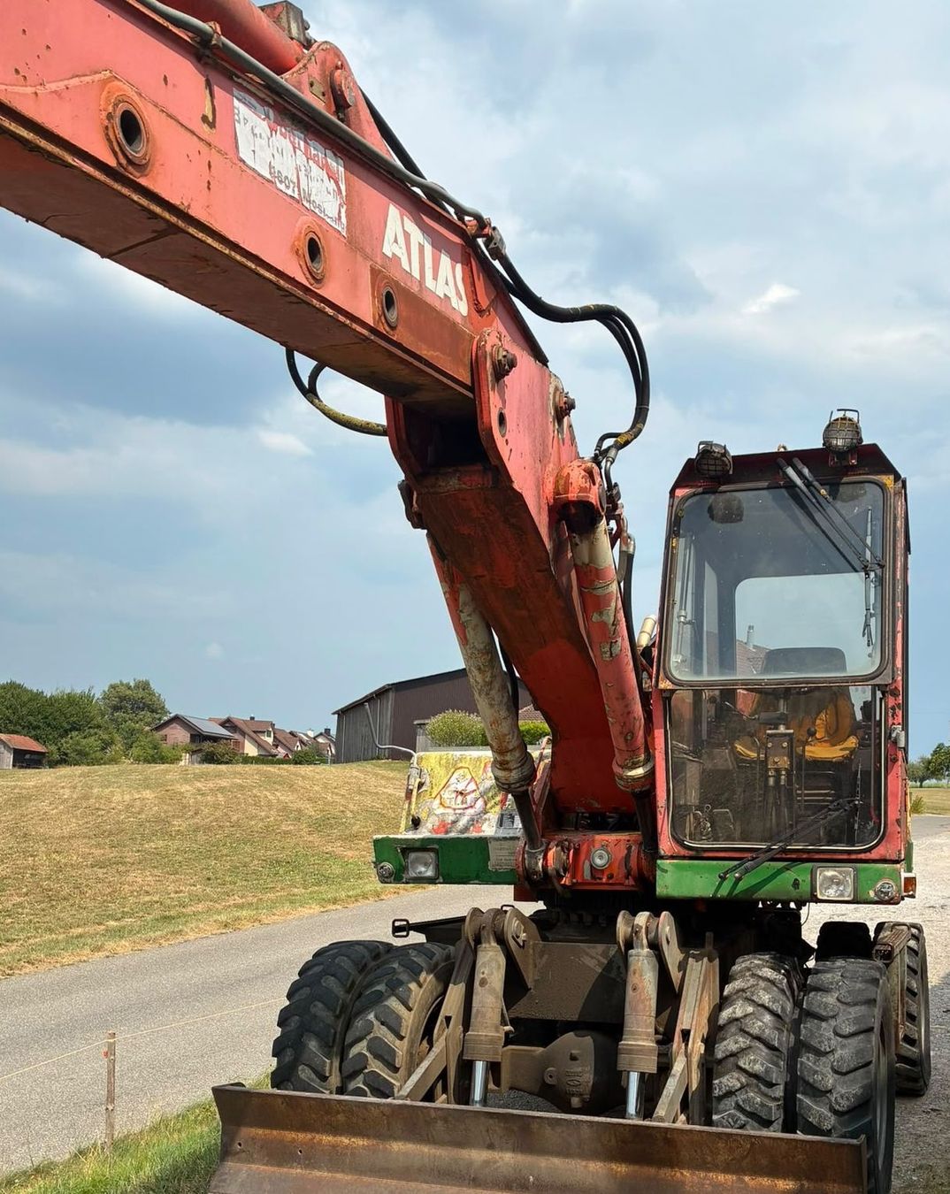 Escavatori: ATLAS Bagger gebraucht funktionsfähig – Usato da Wil SG venduto da sha_6y5b