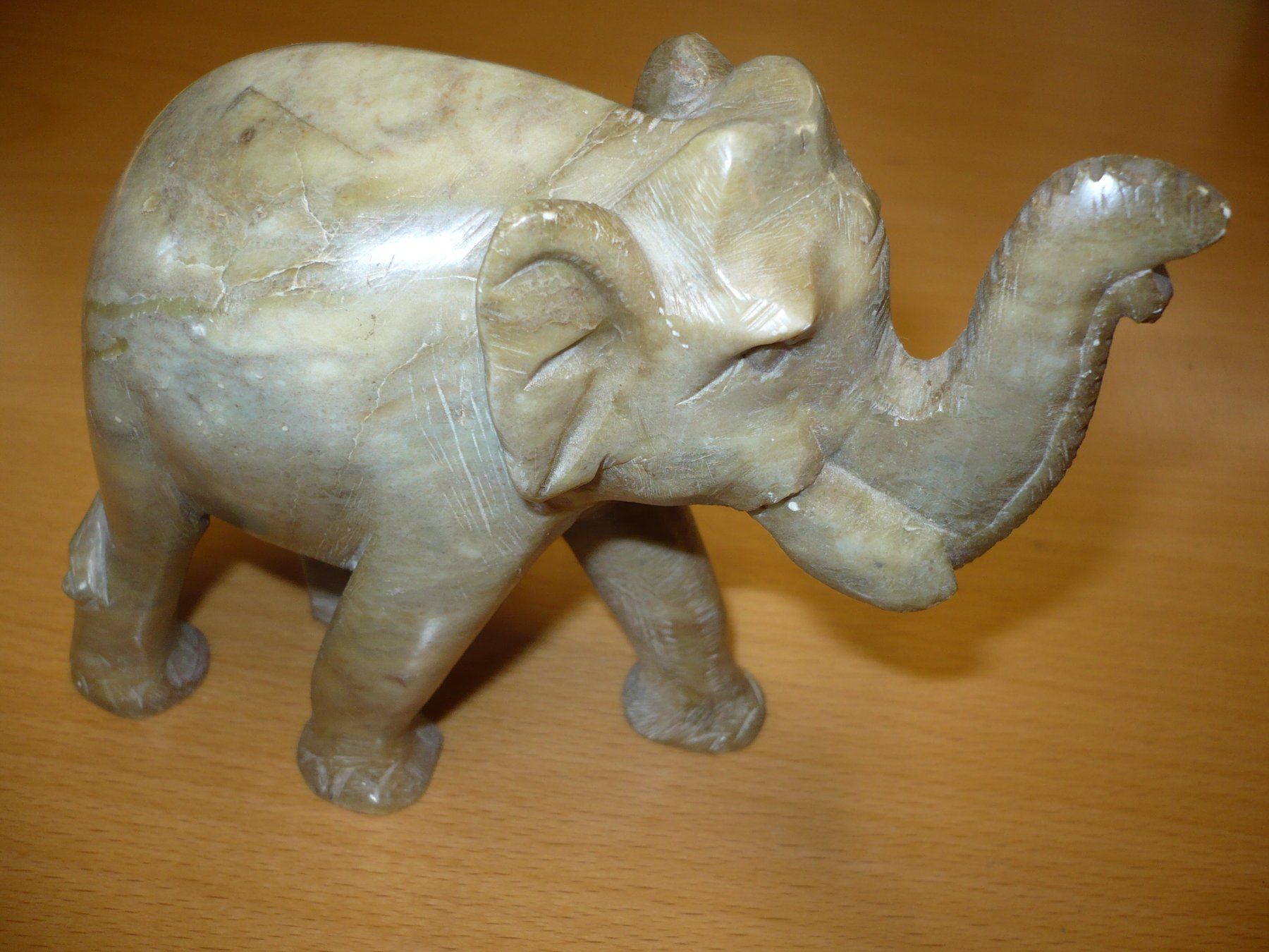 Figuren: Elefant aus Speckstein – Gebraucht aus Merzligen von Marthe22 4