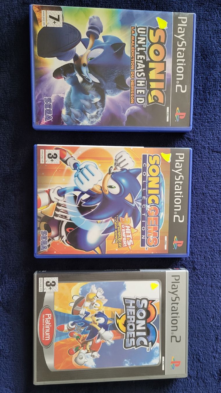 Giochi: Sonic / Playstation 2 Collection 3x Spiele Kompl. – Nuovo (secondo la descrizione) da Biel/Bienne venduto da Retrohr
