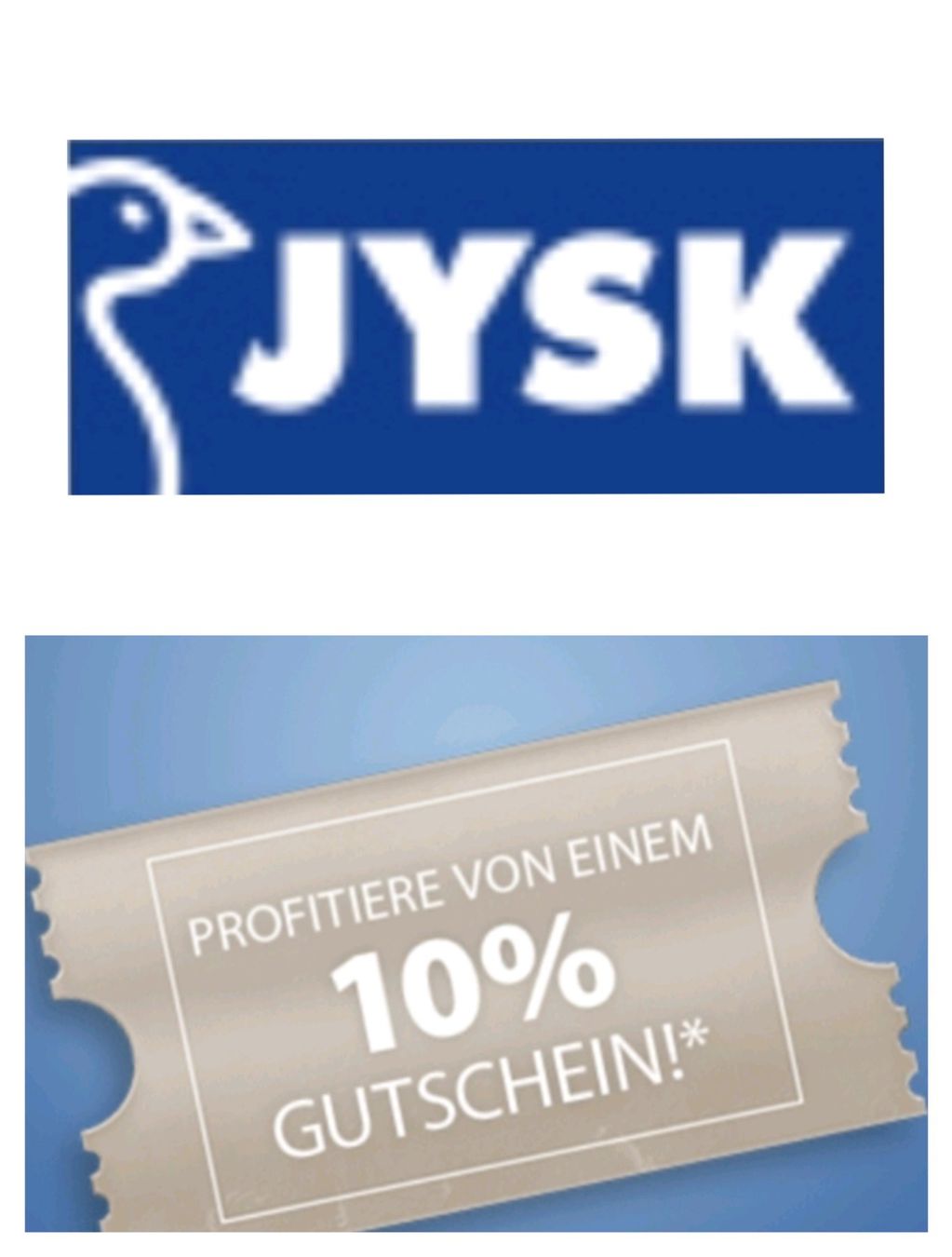 Gutscheine: JYSK 10% Gutschein ab 50.- Einkauf – Neu (gemäss Beschreibung) aus Köniz von Movieportal007