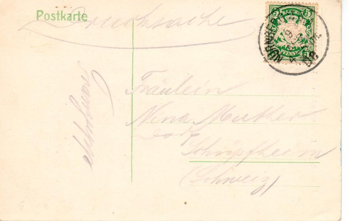 Cartoline postali: AK, Bayern Nürnberg Bratwurstglöcklein – Usato da Wolhusen venduto da Curver9 1