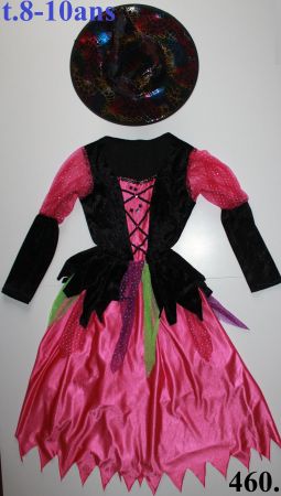 Costume sorcière / Hexe t. 8 - 10 ans