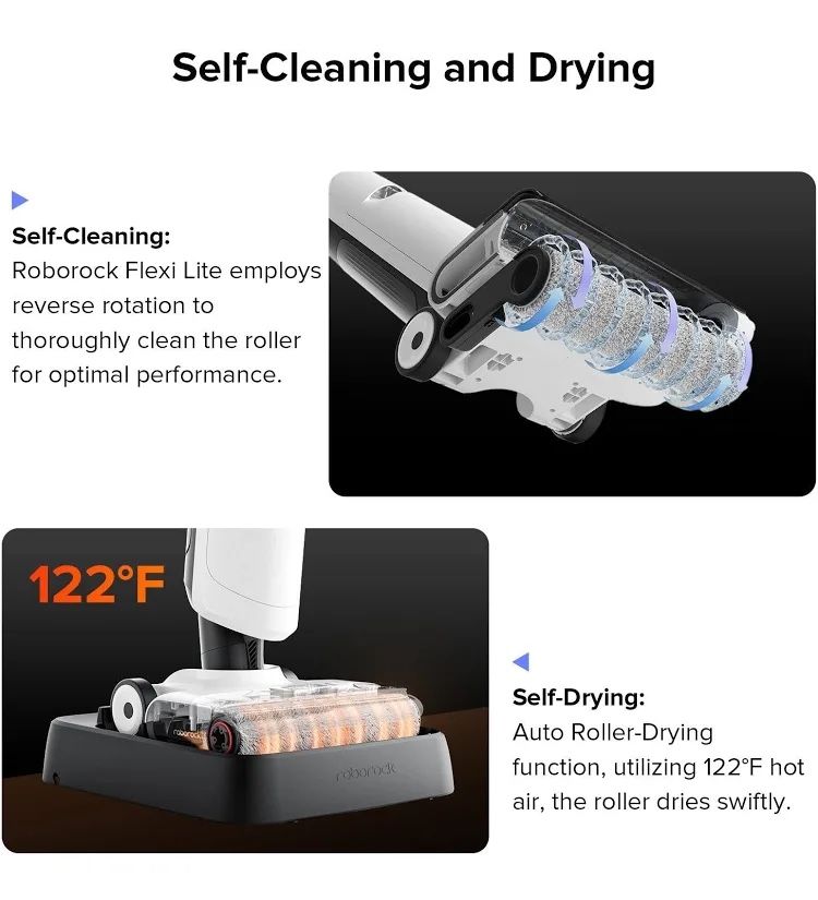 Roborock Aspirapolveri & Accessori: Roborock Flexi Lite Wet and Dry Vacuum Cleaner – Usato da zürich venduto da paternopoli 4