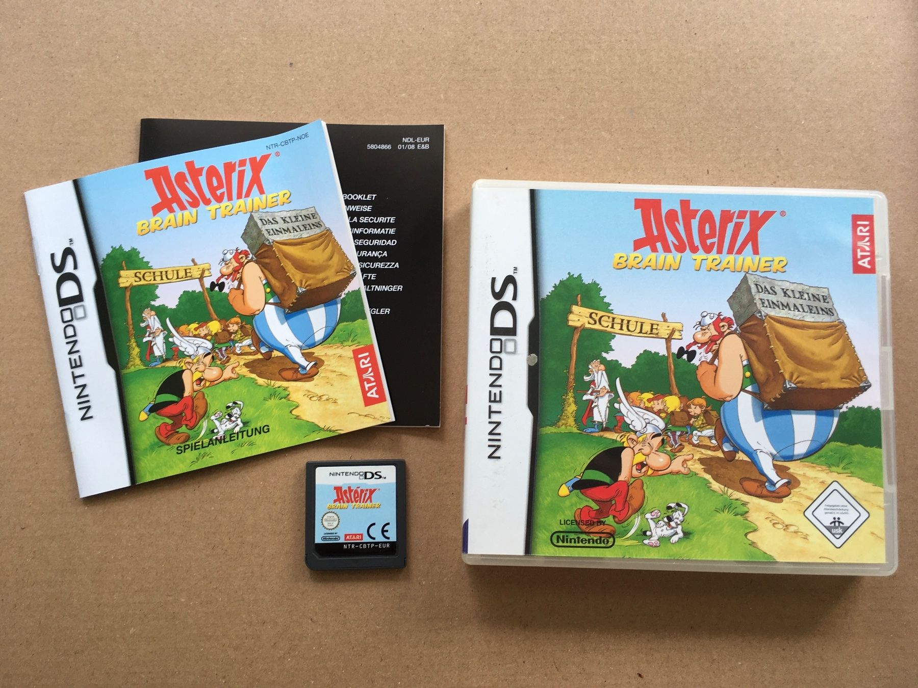 Nintendo Giochi: Asterix: Brain Trainer für Nintendo DS – Usato da St.Gallen venduto da MedienJoe