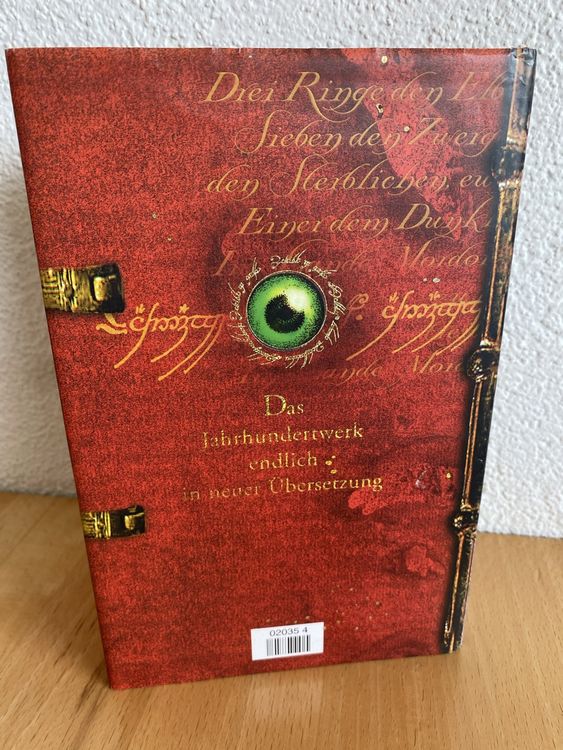 Der Herr der Ringe J.R.R. Tolkien/das legendäre rote Buch Kaufen auf Ricardo