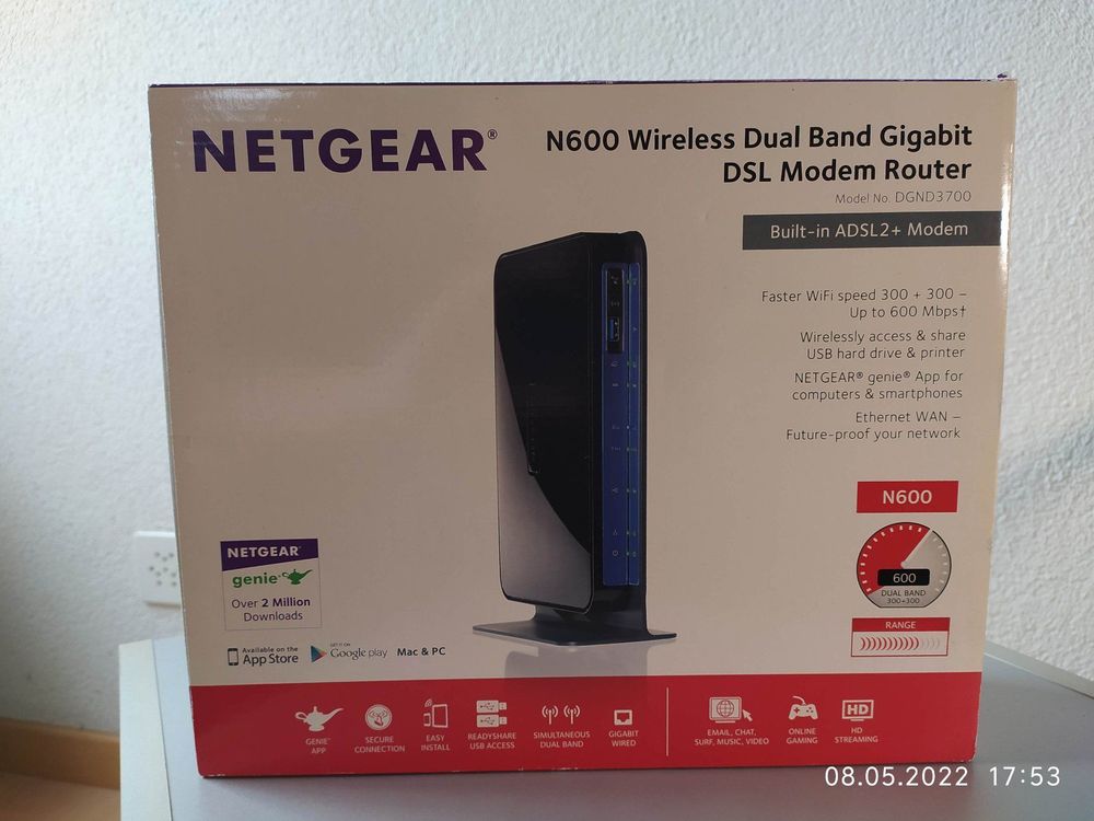 Netgear Wireless Dual Band Gigabit DSL Modem Router Kaufen auf Ricardo