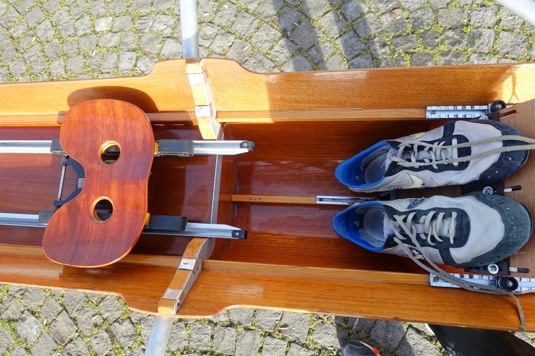 Barche: Rennruderboot aus Zedernholz - Skiff 1989 – Usato da Freienbach venduto da FPD8704 7