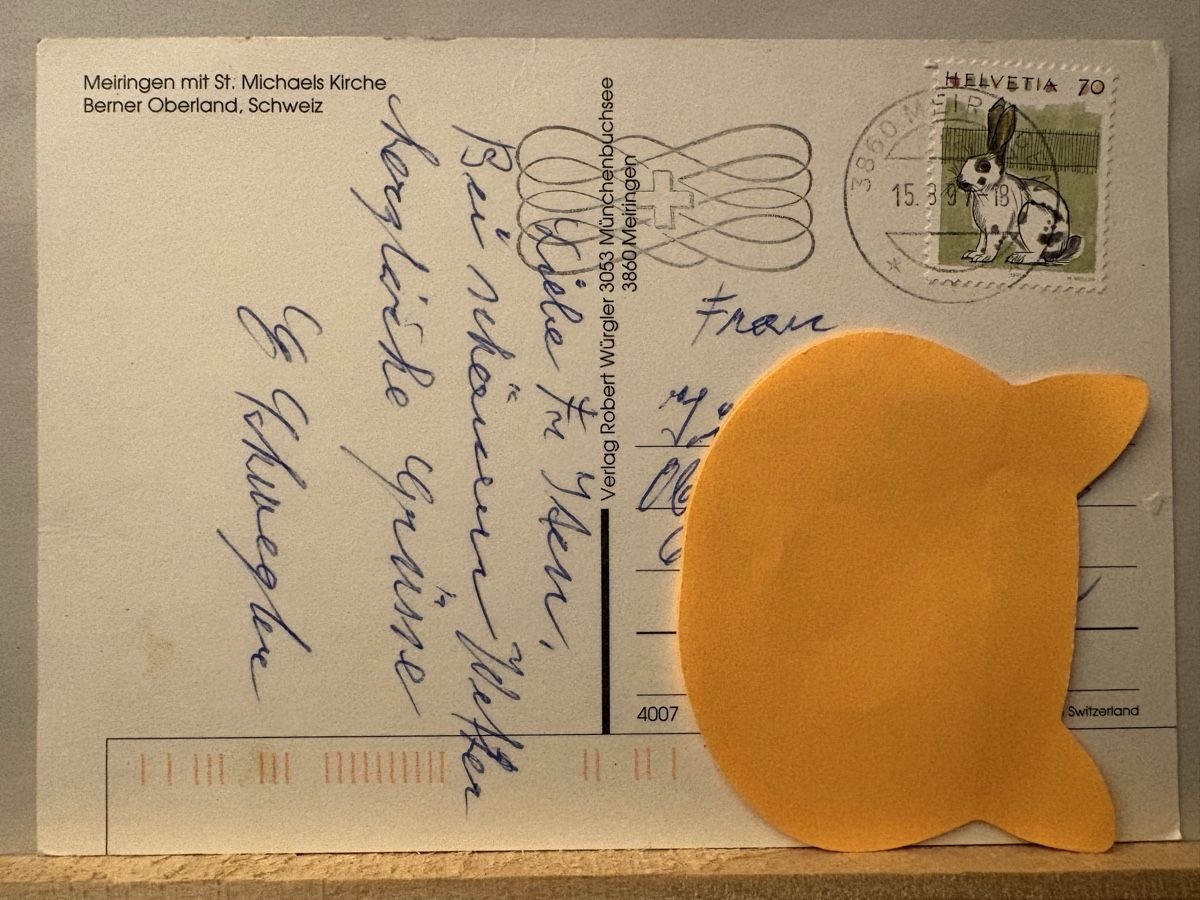 Cartes postales: AK von Meiringen – D'occasion à Rümlang par Kartenpost1 1