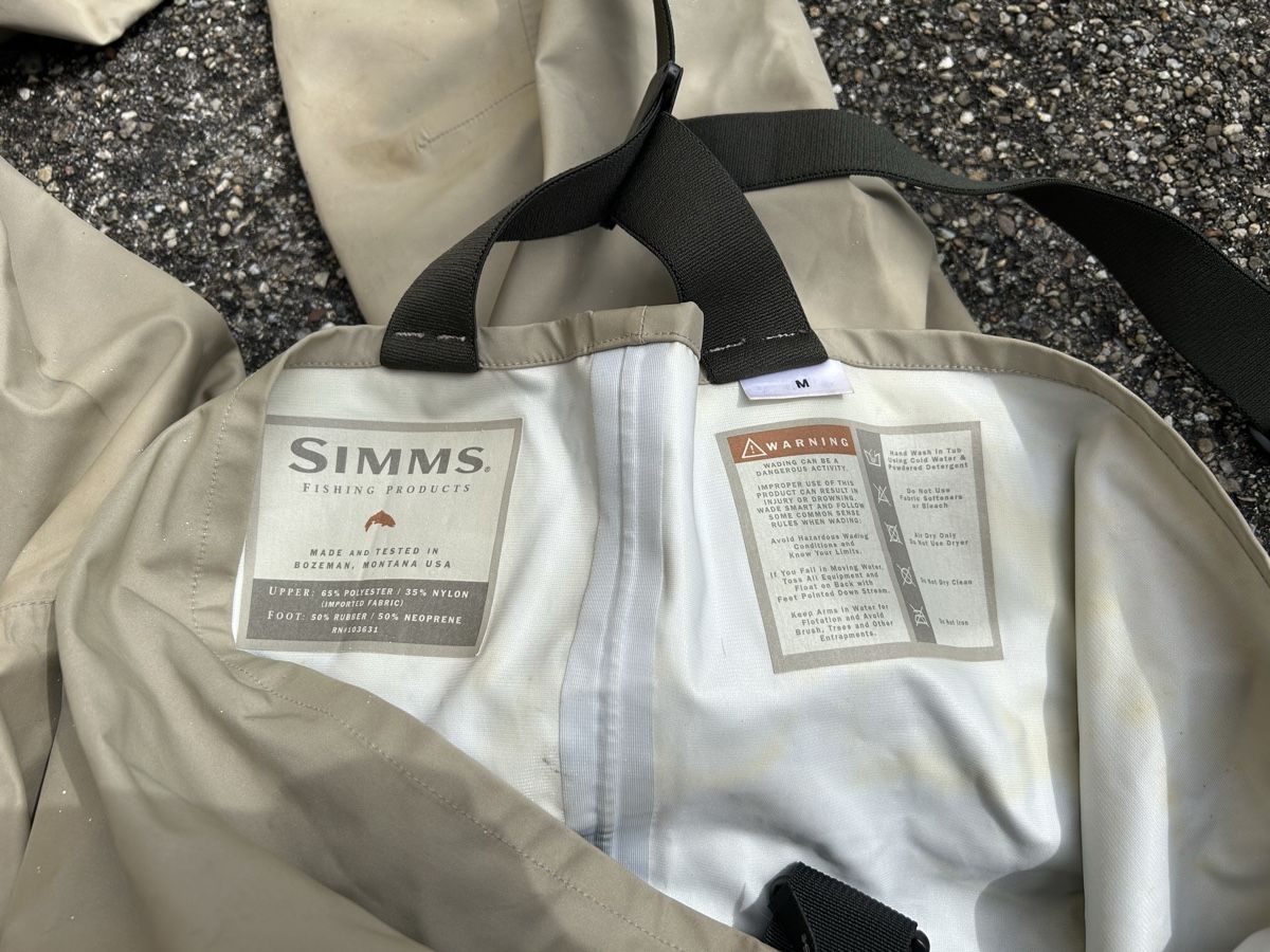 Simms Pantaloni: Simms Watthose Gr. M Repariert!! – Usato da Grenchen venduto da immensum 1