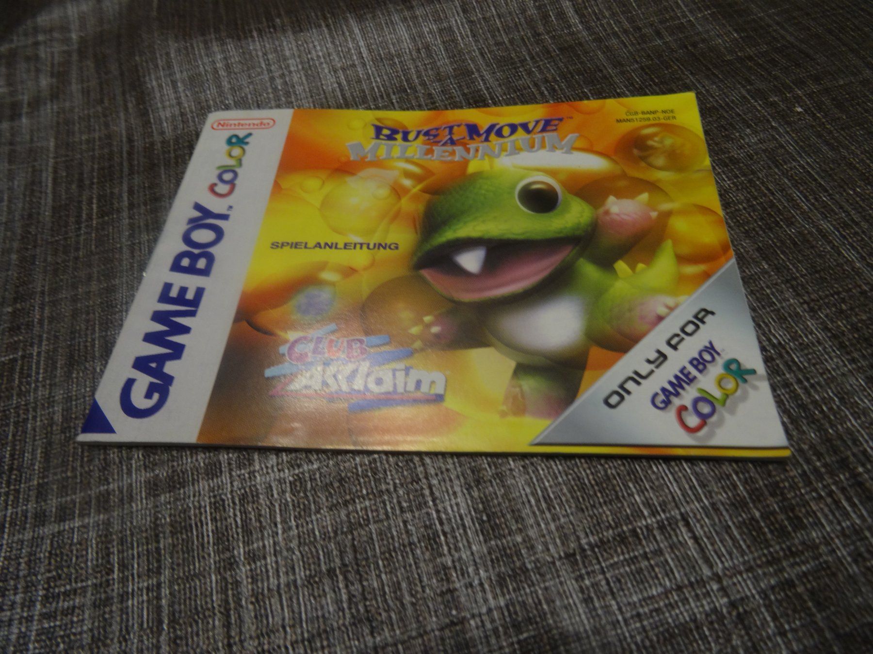 Nintendo Giochi: Anleitung zu Bust-A-Move Millennium GBA – Usato da Olten venduto da Disc-Ausverkauf