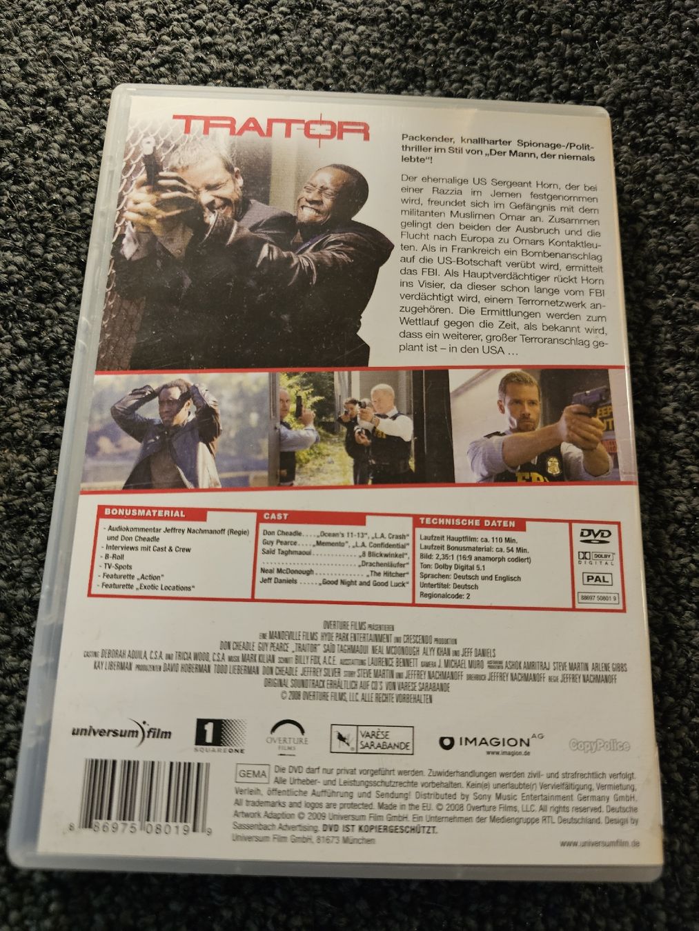 Alle DVDs: Traitor (21127) – Gebraucht aus Ruswil von jan_bxl5 1