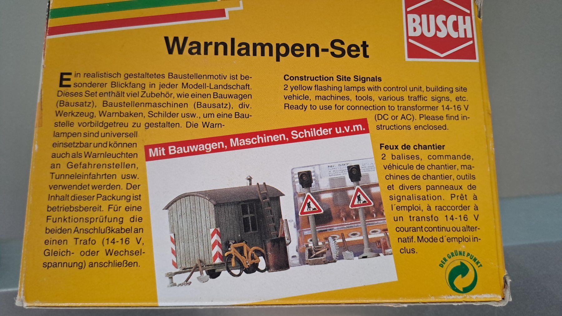 Busch Modellini di ferrovie: Busch WarnlampenSet 5904 / 58 – Nuovo (secondo la descrizione) da Winterthur venduto da Riebeli333 2