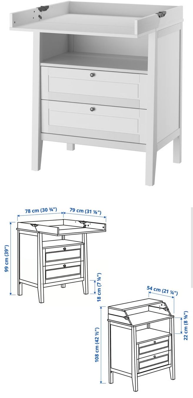 Ikea Tables à langer & accessoires: Ikea Sundvik Wickelkommode – D'occasion à Zürich par kim_6wrd 3