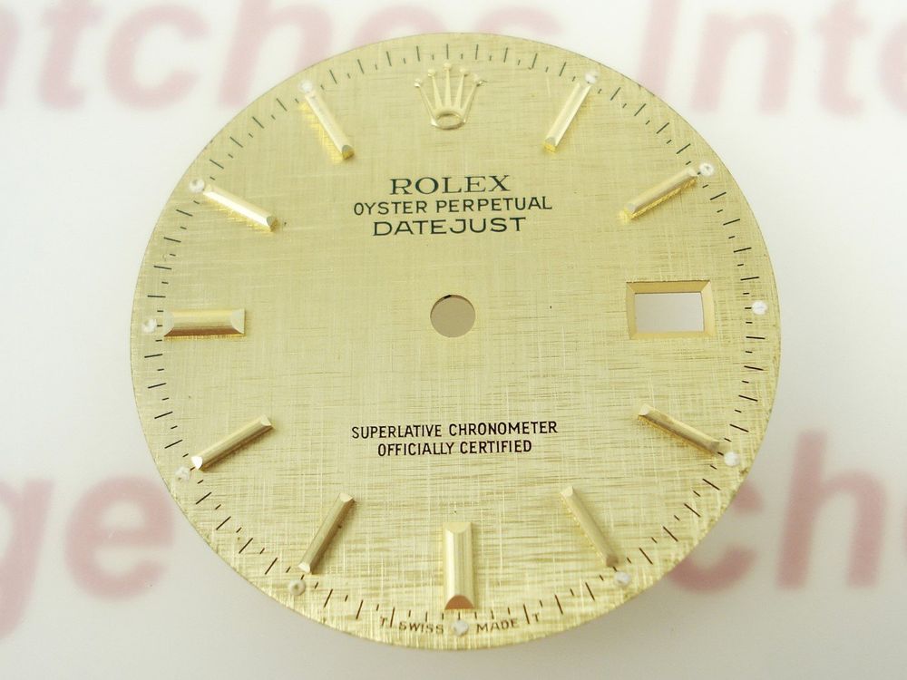 Rolex Datejust Tritium "Linen" Zifferblatt T SWISS MADE T Kaufen auf