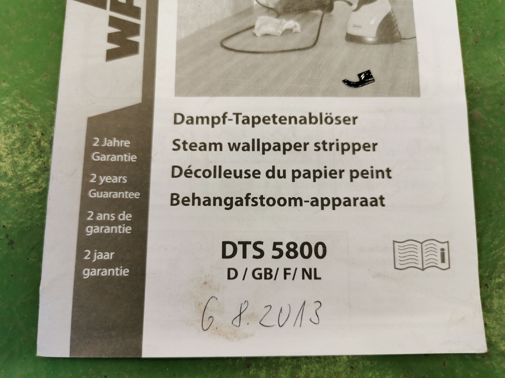 Wagner Alle Werkzeuge: Dampf-Tapetenablöser – Gebraucht aus Sattel von  1