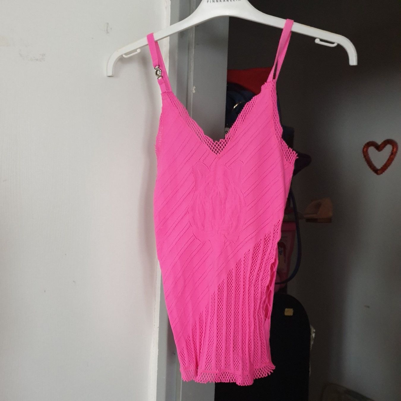 Roberto Cavalli Tops: Just Cavalli Top in Pink, Gr. 1 – Gebraucht aus Frenkendorf von Moon111