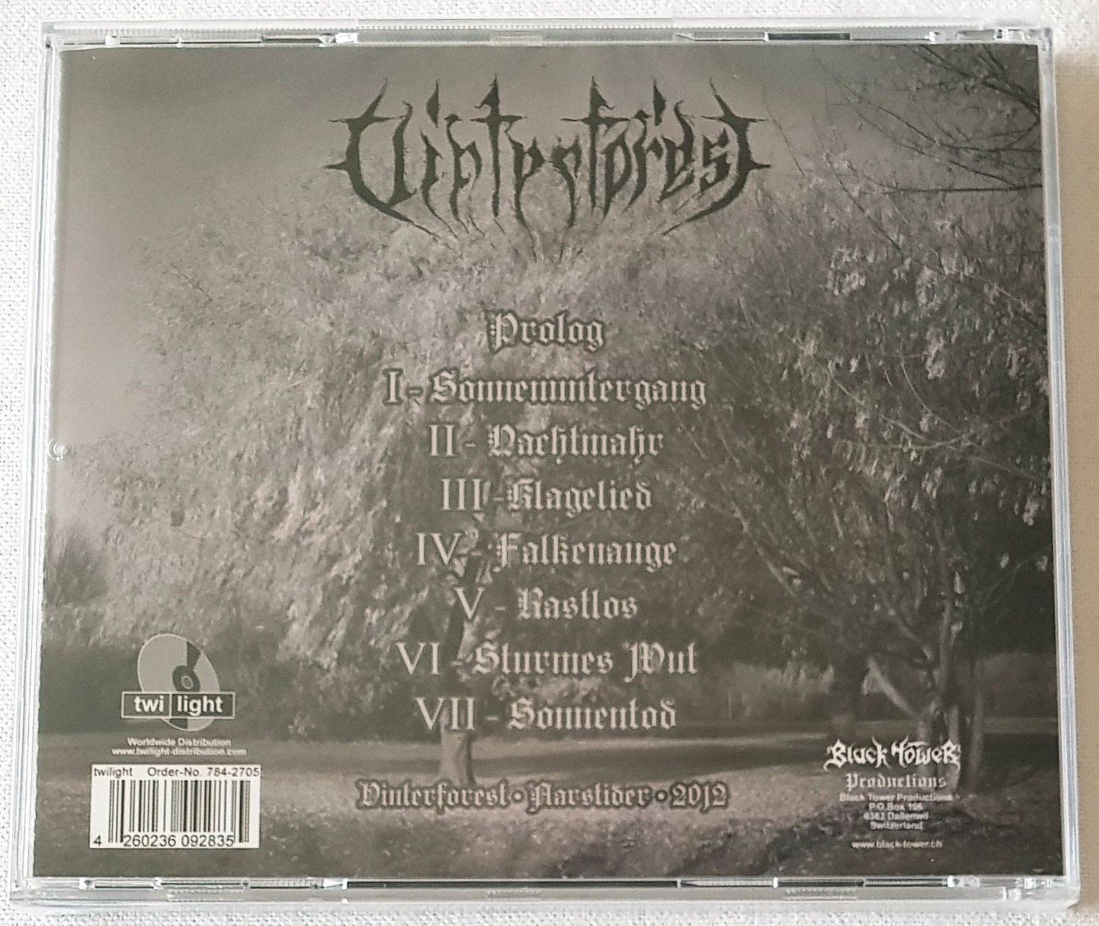 CD: Vinterforest – Aarstider - CD - 2012 - CH First Press - NEW – Nuovo e nell'imballaggio originale da Uster venduto da Zardodel 1