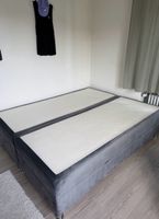 Boxspringbett 160 × 200 cm mit beidseitigem Stauraum