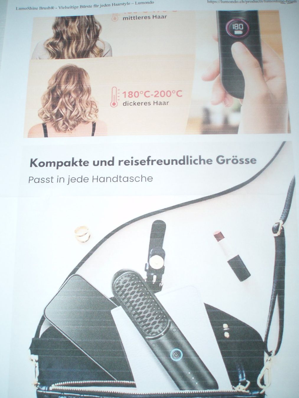 Altro per la cura dei capelli: Clinora Haarbürste – Nuovo e nell'imballaggio originale da Lyssach venduto da Markus62Schneider 3