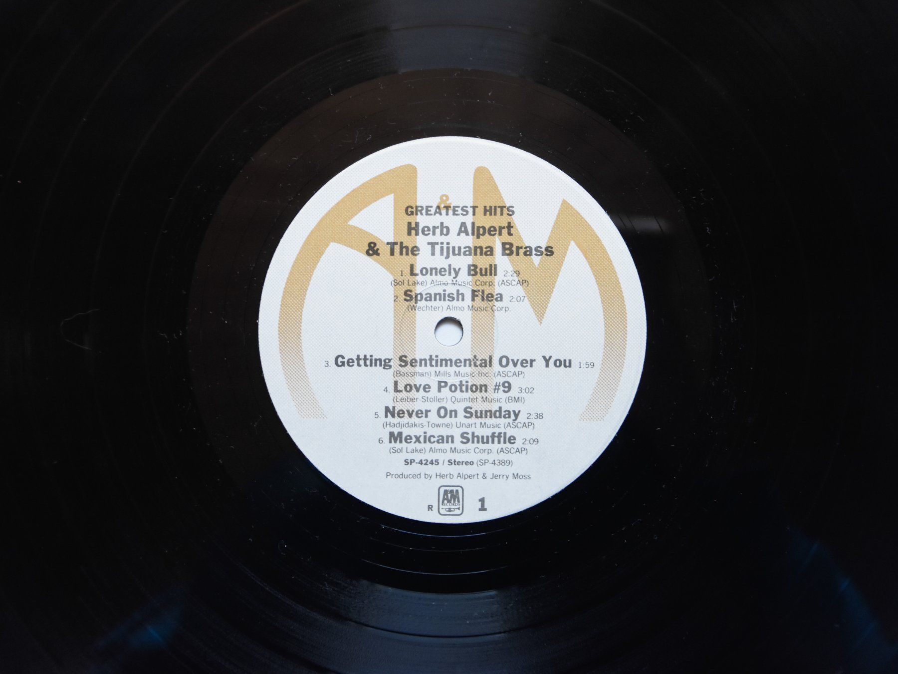 Dischi in vinile: Herb Alpert - Greatest Hits – Usato da Belmont-sur-Yverdon venduto da ag97 2