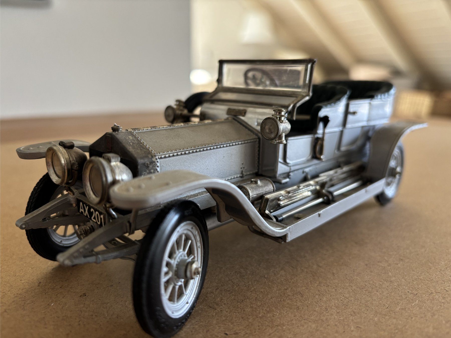 Franklin Mint Modellini d'auto: FRANKLIN MINT - ROLLS ROYCE -1907 SILVER GHOST – Usato da Rickenbach SO venduto da steinerhome 1