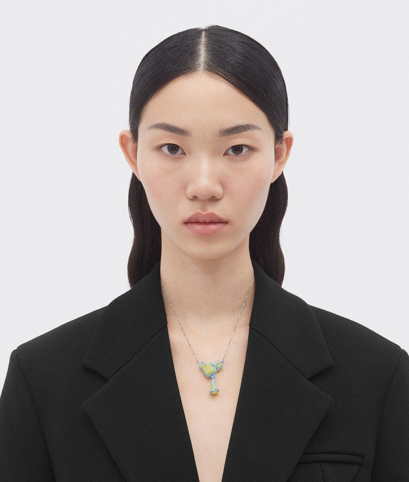 Bottega Veneta Catenine: New silver necklace Bottega Veneta – Nuovo e nell'imballaggio originale da Lugano venduto da juledo 4