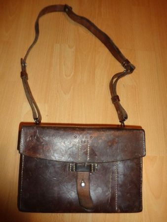 Tolle 1 Hilfe Sanitäter Leder  Tasche Umhängetasche Militär