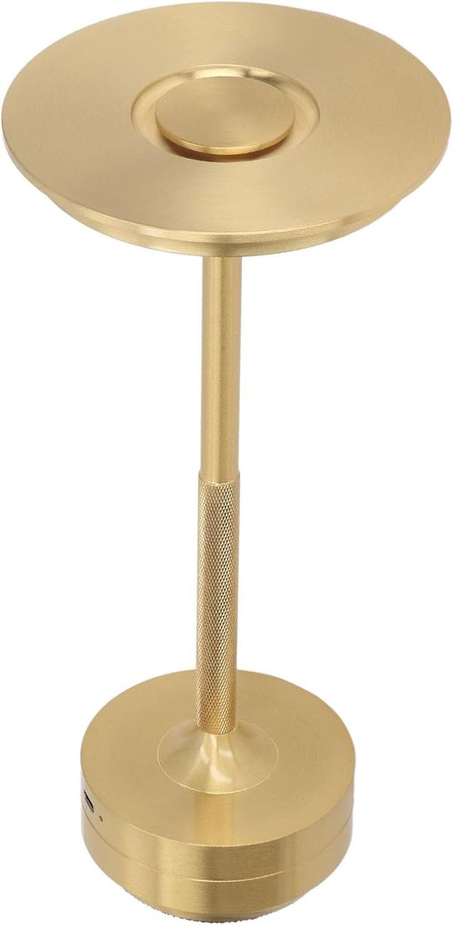 Lampade: Goldfarbe Modern LED-Tischlampe Touch Dimmbar – Nuovo e nell'imballaggio originale da Châtelaine venduto da topshop.switzerland 3