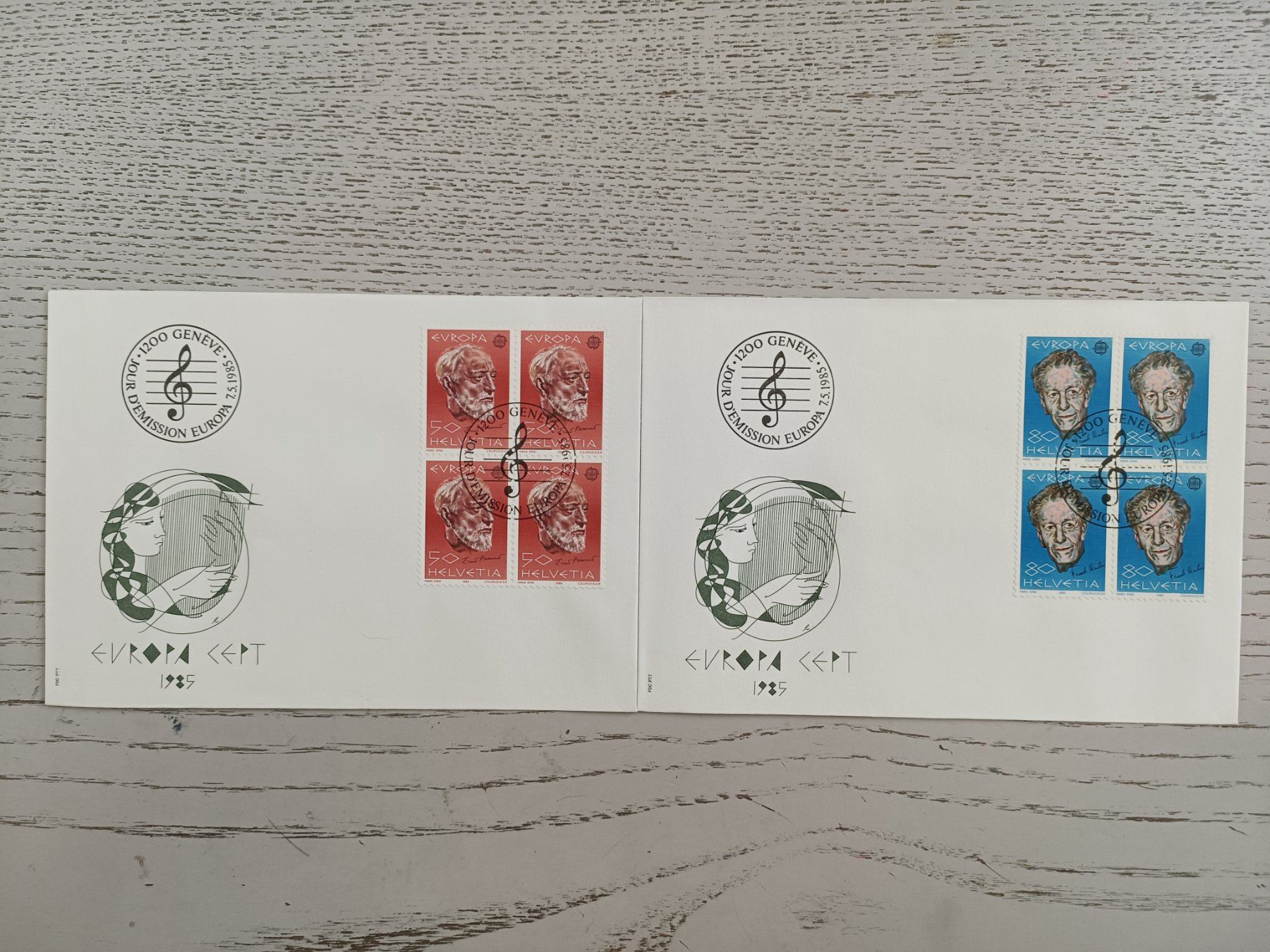 Tutti i francobolli: 1984 FDC Europamarken Viererblocks – Nuovo (secondo la descrizione) da Dübendorf venduto da goeggi79