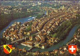 AK Bern _ Blick auf die Stadt