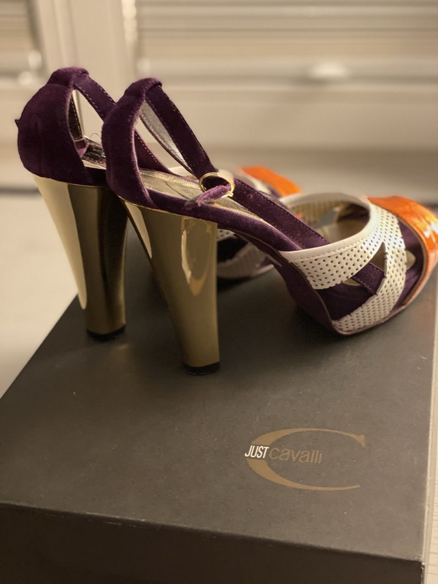 Roberto Cavalli Scarpe da donna: Just Cavalli High Heels, multicolor, Gr. 36 – Usato da Hurden venduto da rac_wyf8