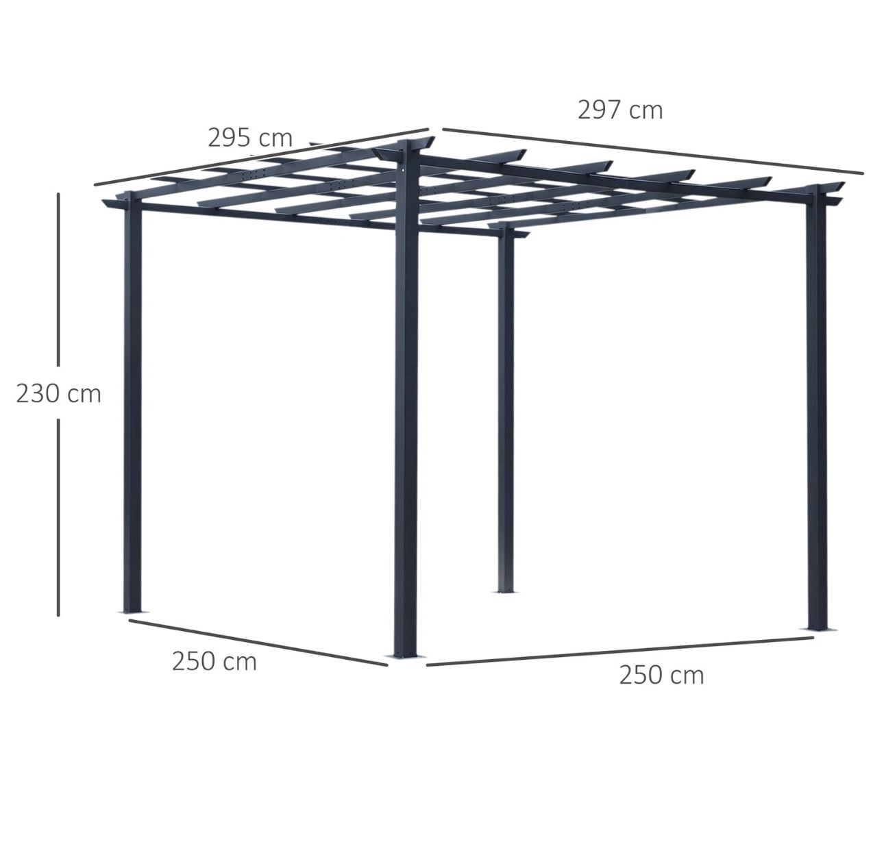 Sonstige Gartendekorationen: Rosenpavillon Pflanzbogen Rosenbogen Garten Pavillon – Neu und originalverpackt aus Amriswil von JaJa-Express 3