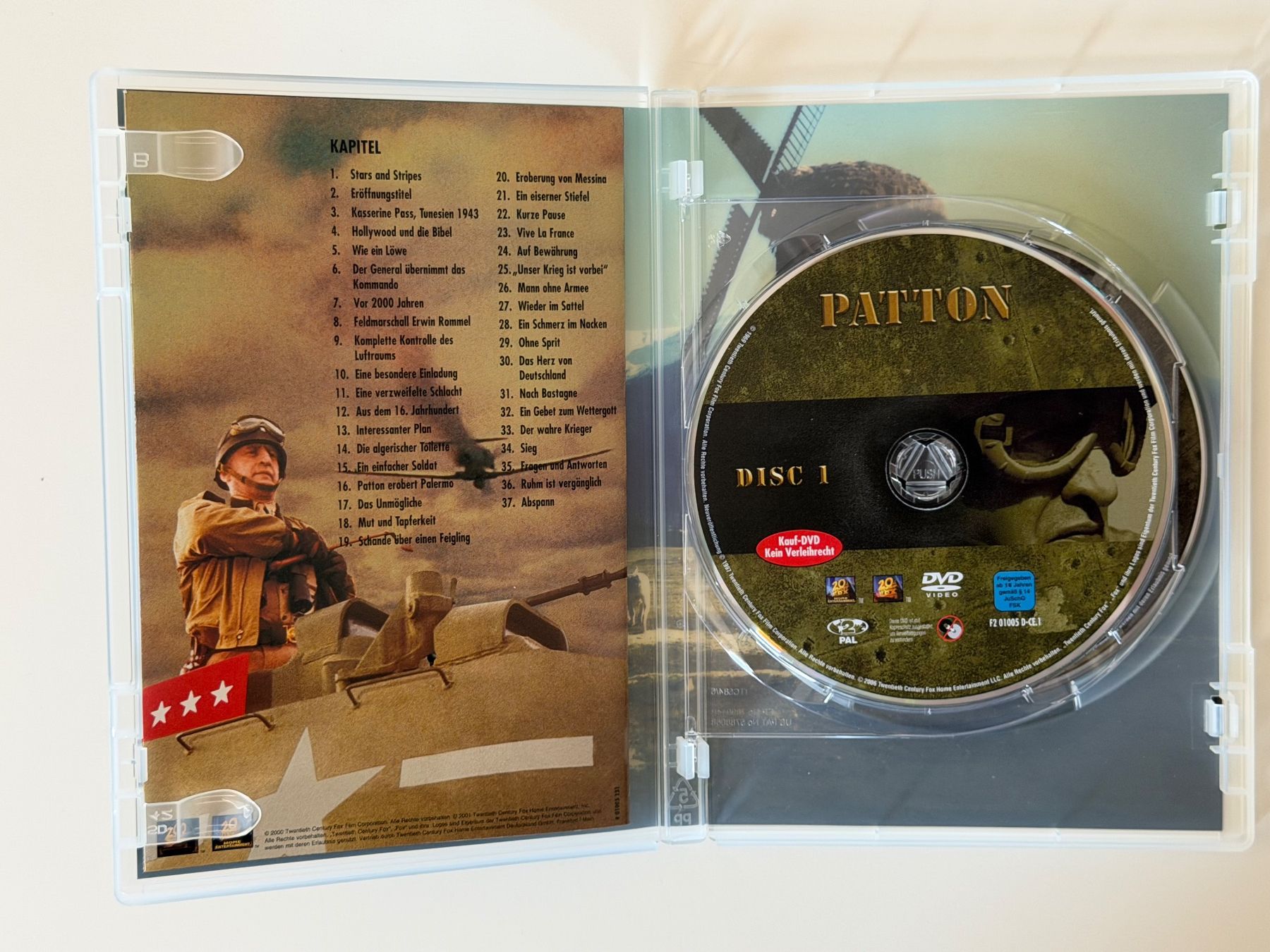 Alle DVDs: DVD Patton im Schuber – Neu (gemäss Beschreibung) aus Altstätten SG von sheamus 3