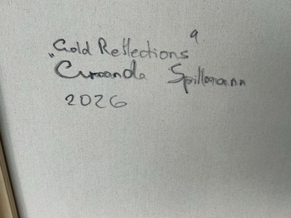 Dipinti: „Gold Reflections“"#18 – Nuovo e nell'imballaggio originale da Uznach venduto da Spillmannkunst43 8
