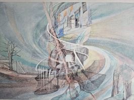 Karl KÄFER LITHOGRAPHIE SIGNIERT NUMMERIERT