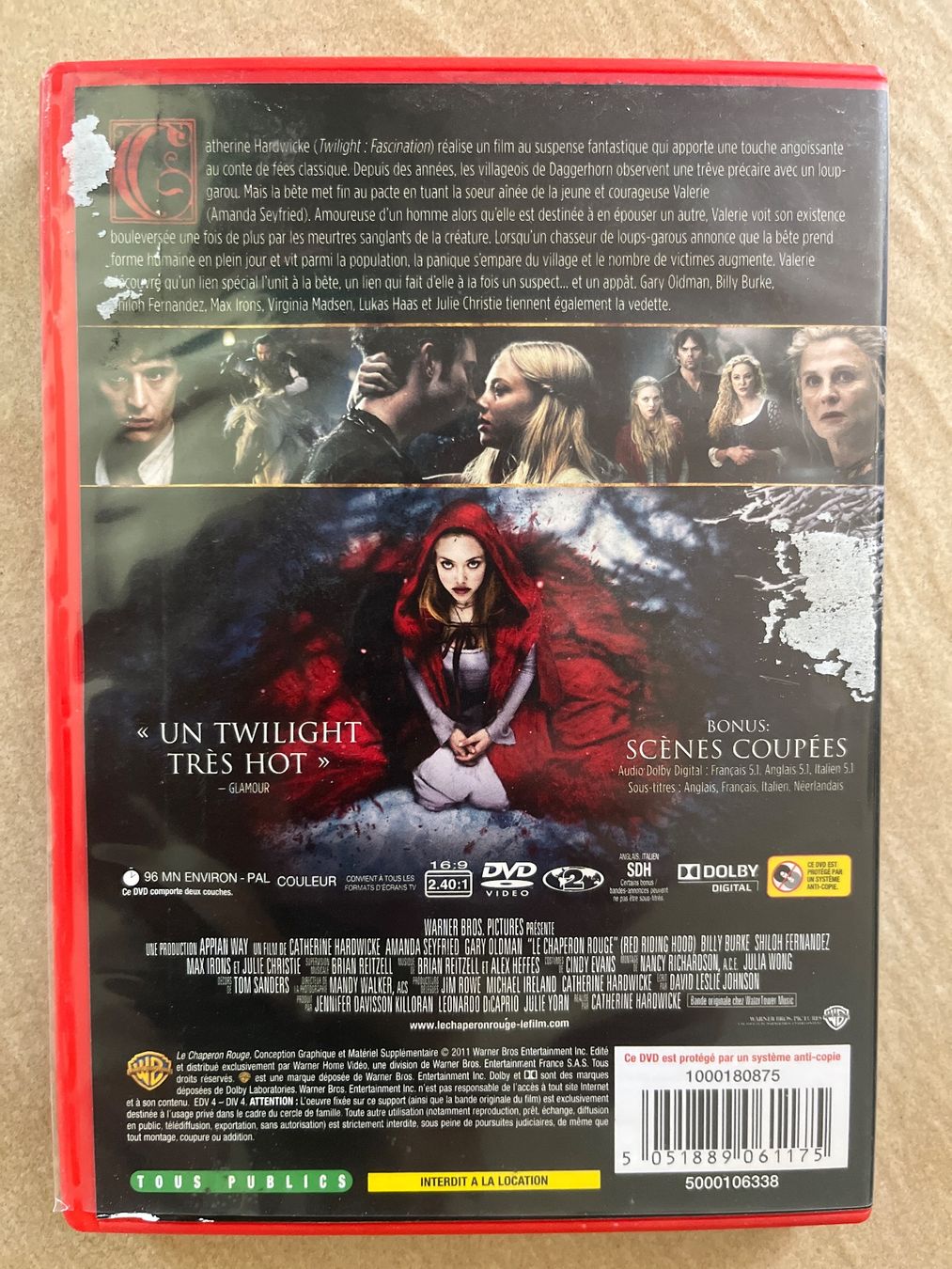 Alle DVDs: DVD Le Chaperon Rouge en français – Gebraucht aus Vernayaz von Darkfrost 1