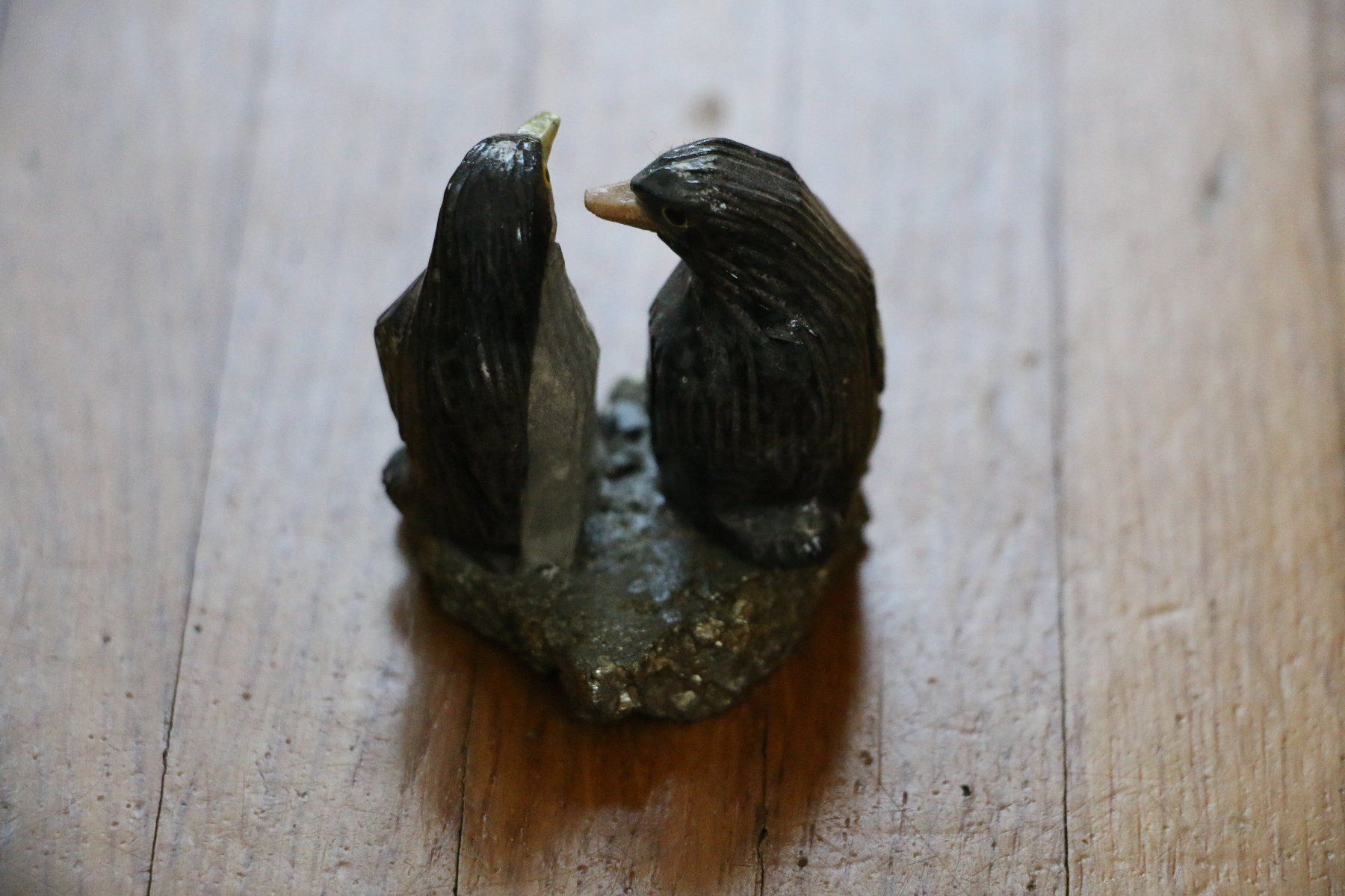 Minerali & Pietre curative: zwei echt Kristall Pinguine – Nuovo (secondo la descrizione) da Luzern venduto da Simona15 3