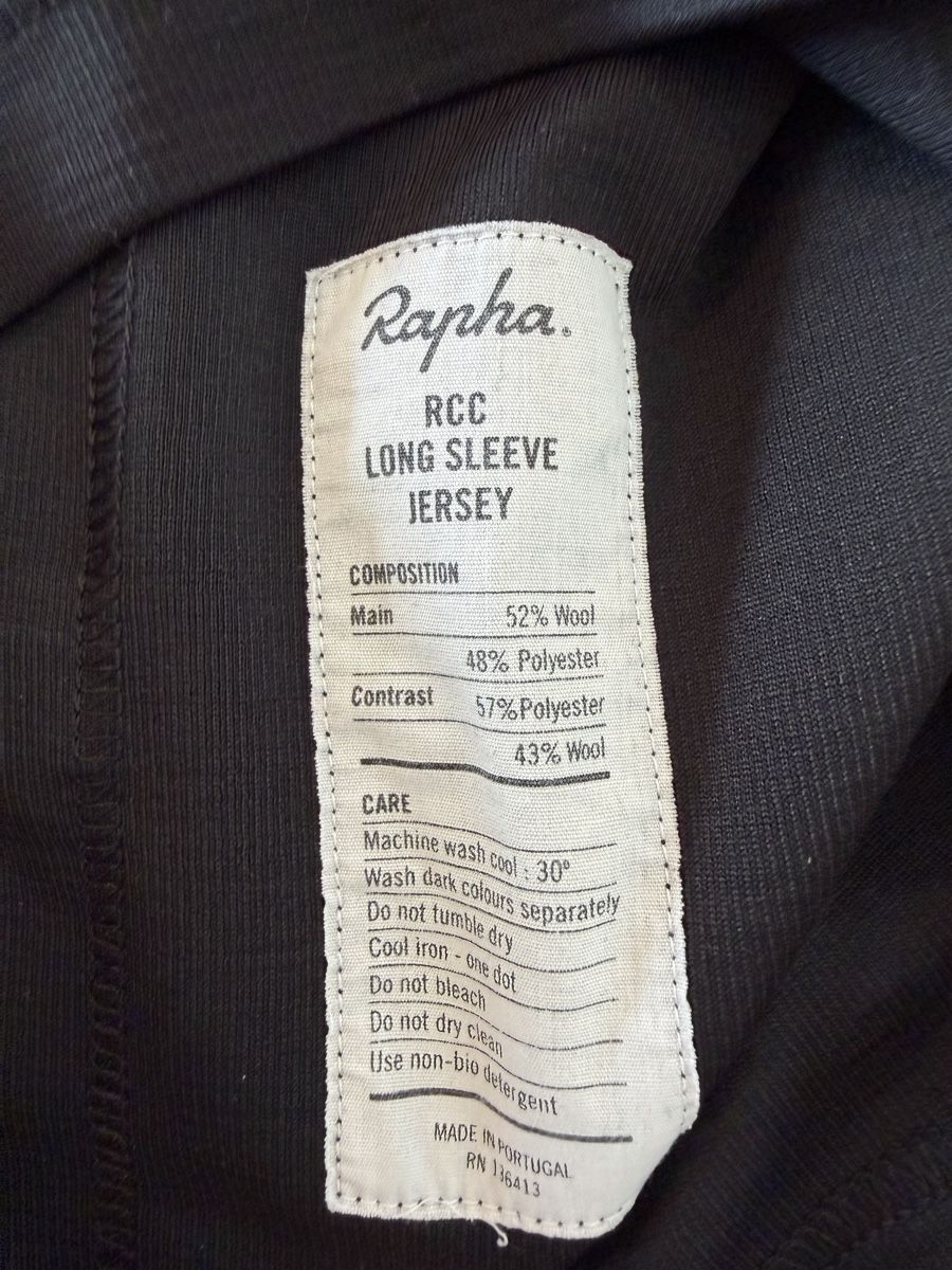 Rapha Canottiere & Pantaloni: Rapha RCC Winter Long Sleeve Jersey – Usato da Allenwinden venduto da Ald1985 5