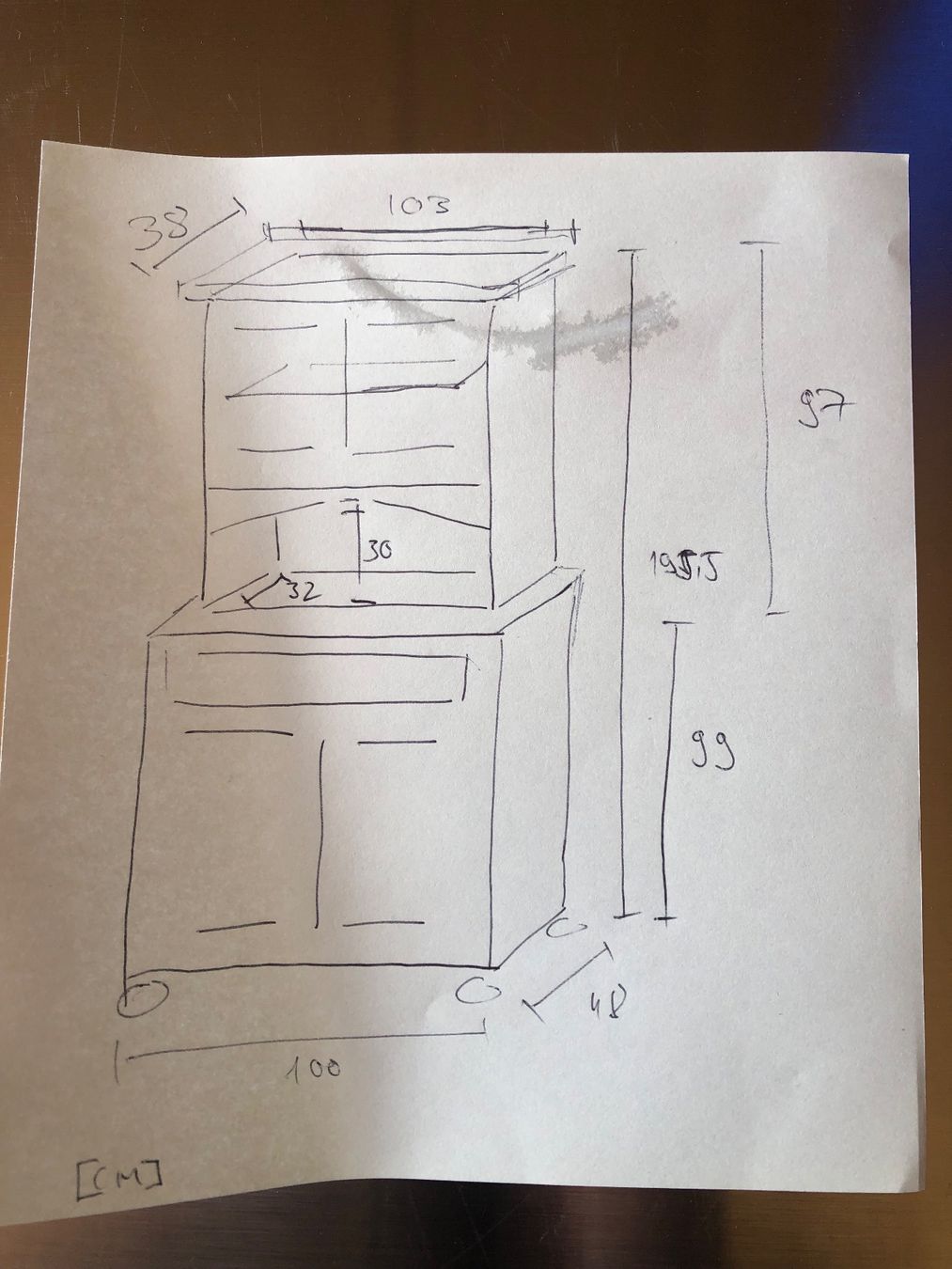 Büffets: Antiker Buffet Schrank – Gebraucht aus Murten von Mleu1 7